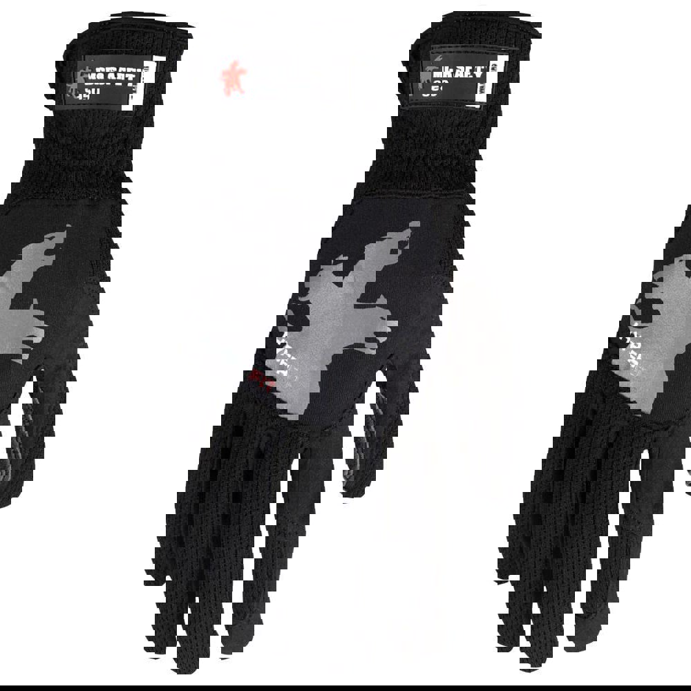 Gloves: Size M, Synthetic Suede